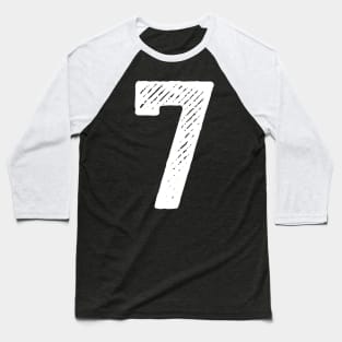 Rough Number 7 Baseball T-Shirt